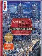 Cover-Bild Micro Crimes Adventskalender – Sherlock Holmes und die Blutspuren im Schnee. Mit XXL-Wimmelposter und Stickern durch London