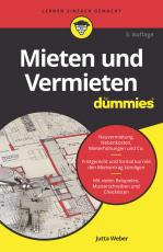 Cover-Bild Mieten und Vermieten für Dummies