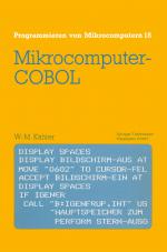 Cover-Bild Mikrocomputer-COBOL