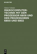Cover-Bild Mikrocomputertechnik mit dem Prozessor 6809 und den Prozessoren 6800 und 6802