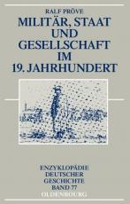 Cover-Bild Militär, Staat und Gesellschaft im 19. Jahrhundert