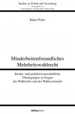 Cover-Bild Minderheitenfreundliches Mehrheitswahlrecht