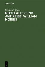 Cover-Bild Mittelalter und Antike bei William Morris