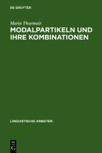Cover-Bild Modalpartikeln und ihre Kombinationen