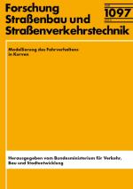 Cover-Bild Modellierung des Fahrverhaltens in Kurven