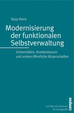 Cover-Bild Modernisierung der funktionalen Selbstverwaltung