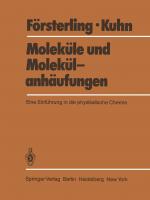 Cover-Bild Moleküle und Molekülanhäufungen