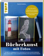 Cover-Bild Motivblock - Bücherkunst mit Fotos. In Streifen geschnittene Fotos in ein Buch geklebt ergeben ein beeindruckendes Bild