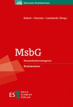 Cover-Bild MsbG