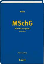 Cover-Bild MSchG | Mutterschutzgesetz