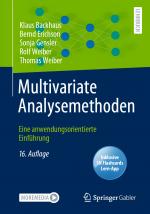 Cover-Bild Multivariate Analysemethoden