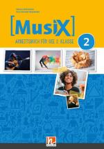 Cover-Bild MusiX 2, Arbeitsbuch (LP 2023) + E-Book