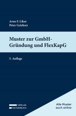 Cover-Bild Muster zur GmbH-Gründung und FlexKapG