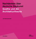 Cover-Bild Nachdenken über deutsche Baukunst
