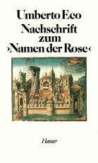 Cover-Bild Nachschrift zum Namen der Rose