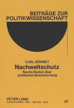 Cover-Bild Nachweltschutz