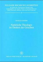 Cover-Bild Natürliche Theologie im Denken der Griechen