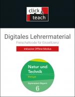 Cover-Bild Natur und Technik – Gymnasium Bayern / Natur und Technik click & teach 6 Box