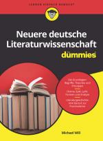 Cover-Bild Neuere Deutsche Literaturwissenschaft für Dummies