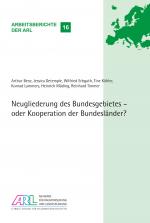 Cover-Bild Neugliederung des Bundesgebietes - oder Kooperation der Bundesländer?