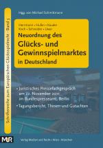 Cover-Bild Neuordnung des Glücks- und Gewinnspielmarktes in Deutschland