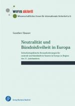 Cover-Bild Neutralität und Bündnisfreiheit in Europa