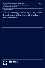 Cover-Bild Nicht- und Niedrigbesteuerung in Vorschriften des nationalen Außensteuerrechts und des Abkommensrechts