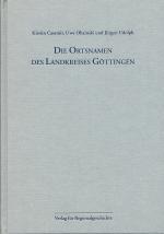 Cover-Bild Niedersächsisches Ortsnamenbuch / Die Ortsnamen des Landkreises Göttingen