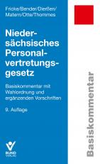 Cover-Bild Niedersächsisches Personalvertretungsgesetz