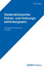 Cover-Bild Niedersächsisches Polizei- und Ordnungsbehördengesetz (NPOG)