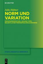 Cover-Bild Norm und Variation