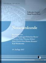 Cover-Bild Notariatskunde