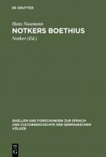 Cover-Bild Notkers Boethius
