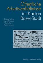 Cover-Bild Öffentliche Arbeitsverhältnisse im Kanton Basel-Stadt