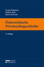 Cover-Bild Österreichische Privatrechtsgeschichte