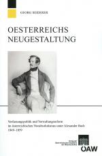 Cover-Bild Österreichs Neugestaltung