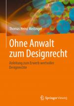 Cover-Bild Ohne Anwalt zum Designrecht