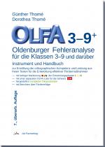 Cover-Bild OLFA 3-9+: Oldenburger Fehleranalyse für die Klassen 3-9 und darüber