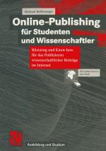 Cover-Bild Online-Publishing für Studenten und Wissenschaftler