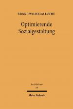 Cover-Bild Optimierende Sozialgestaltung