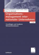 Cover-Bild Organisationsmanagement internationaler Unternehmen
