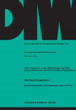 Cover-Bild Ost-West-Kooperation.