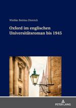 Cover-Bild Oxford im englischen Universitätsroman bis 1945