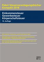 Cover-Bild Paket Steuerveranlagungsbücher Kompakt 2018