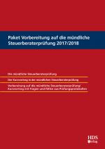 Cover-Bild Paket Vorbereitung auf die mündliche Steuerberaterprüfung 2017/2018