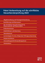 Cover-Bild Paket Vorbereitung auf die schriftliche Steuerberaterprüfung 2023