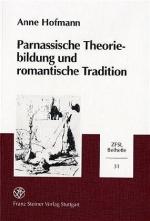 Cover-Bild Parnassische Theoriebildung und romantische Tradition