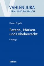 Cover-Bild Patent-, Marken- und Urheberrecht