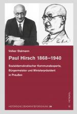 Cover-Bild Paul Hirsch 1868–1940