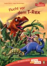 Cover-Bild Penguin JUNIOR – Einfach selbst lesen: Flucht vor dem T-Rex (Lesestufe 1)